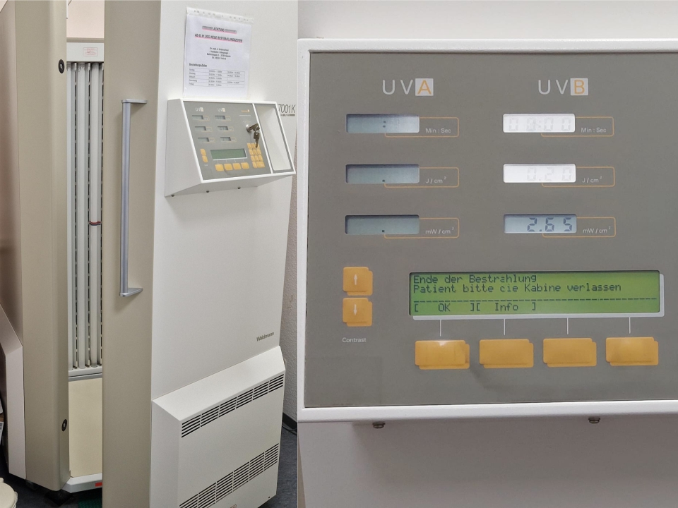 Foto von Hautarztpraxis Hameln, Dr. med. Anke Seidenschnur, Lichttherapie